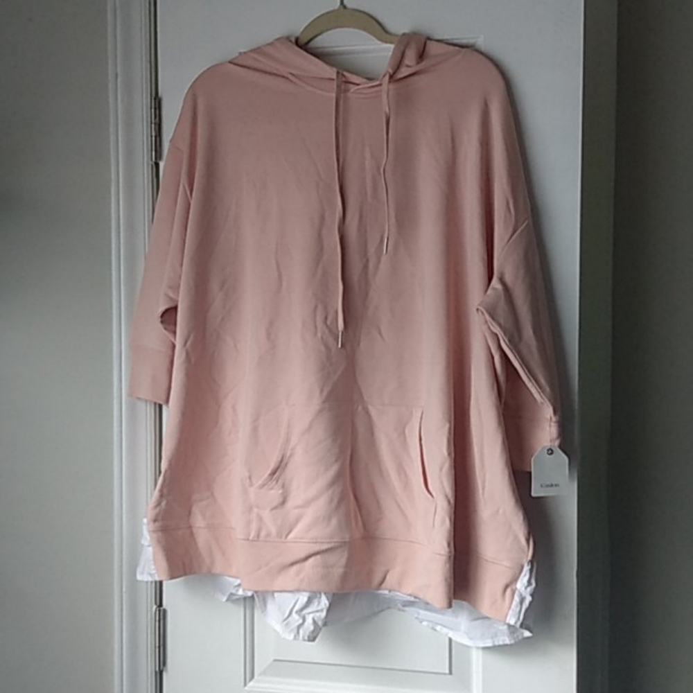 Blush hoodie caslon